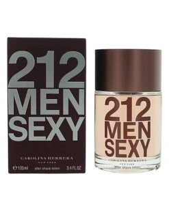 Carolina Herrera B/P 3.4oz 212 Sexy After Shave Lotion Men