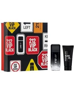 Carolina Herrera Men's 212 Vip Black 2pc Set