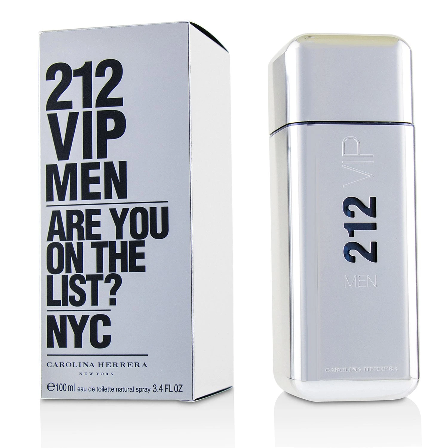 Carolina Herrera 212 VIP Eau De Toilette Spray 100ml/3.3oz 1 Carolina Herrera 212 VIP Eau De Toilette Spray 100ml/3.3oz
