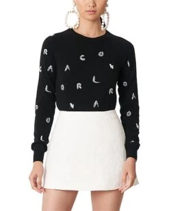 Carolina Herrera Embroidered Cashmere Sweater Women