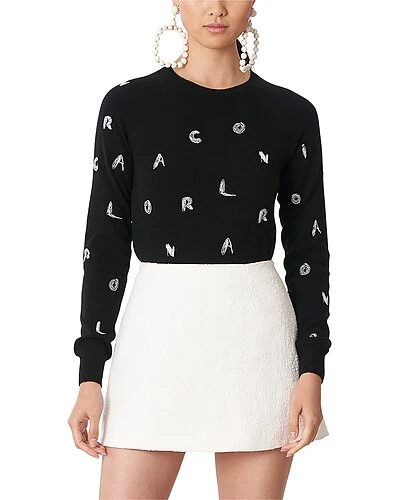 Carolina Herrera Embroidered Cashmere Sweater Women 1 Carolina Herrera Embroidered Cashmere Sweater Women