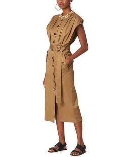 Carolina Herrera Dropped-Shoulder Shirtdress Women