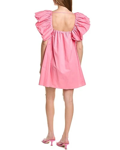 Carolina Herrera Puff Sleeve Mini Dress Women 2 Carolina Herrera Puff Sleeve Mini Dress Women - Image 2