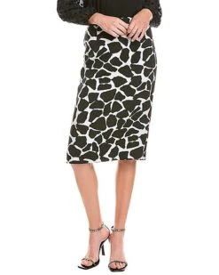 Carolina Herrera Wool-Blend Pencil Skirt Women