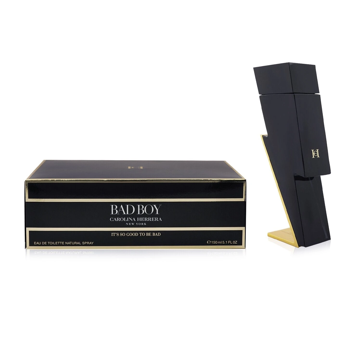 Carolina Herrera Bad Boy Eau De Toilette Spray 100ml/3.4oz 6 Carolina Herrera Bad Boy Eau De Toilette Spray 100ml/3.4oz - Image 6