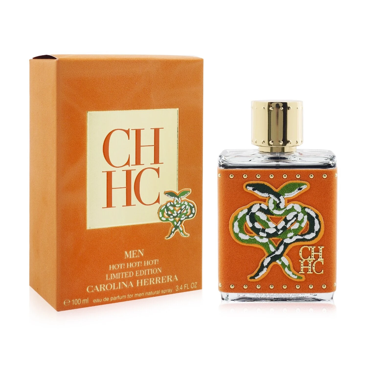Carolina Herrera CH Men Hot! Hot! Hot! Eau De Parfum Spray 100ml/3.4oz 2 Carolina Herrera CH Men Hot! Hot! Hot! Eau De Parfum Spray 100ml/3.4oz - Image 2