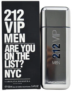 Carolina Herrera Men's 212 VIP 3.4oz Eau De Toilette Spray