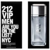 Carolina Herrera Men's 212 Vip 6.8oz Eau De Toilette Spray