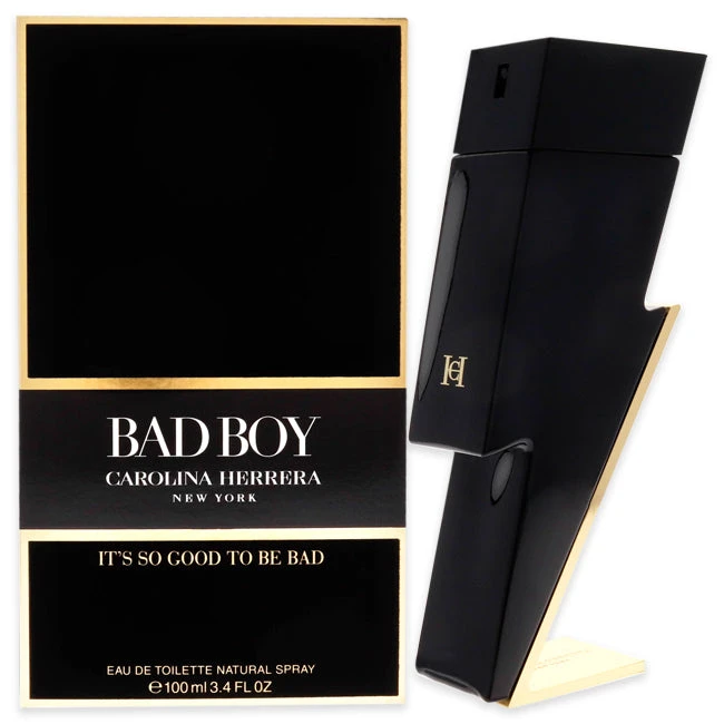 Carolina Herrera Bad Boy By Carolina Herrera For Men - 3.4 Oz EDT Spray 1 Carolina Herrera Bad Boy By Carolina Herrera For Men - 3.4 Oz EDT Spray