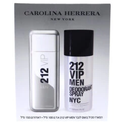 Carolina Herrera 212 VIP By Carolina Herrera For Men - 2 Pc Gift Set 3.4oz EDT Spray, 5.1oz Deodorant Spray