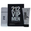 Carolina Herrera 212 VIP By Carolina Herrera For Men - 2 Pc Gift Set 3.4oz EDT Spray, 3.4oz Bath And Shower Gel